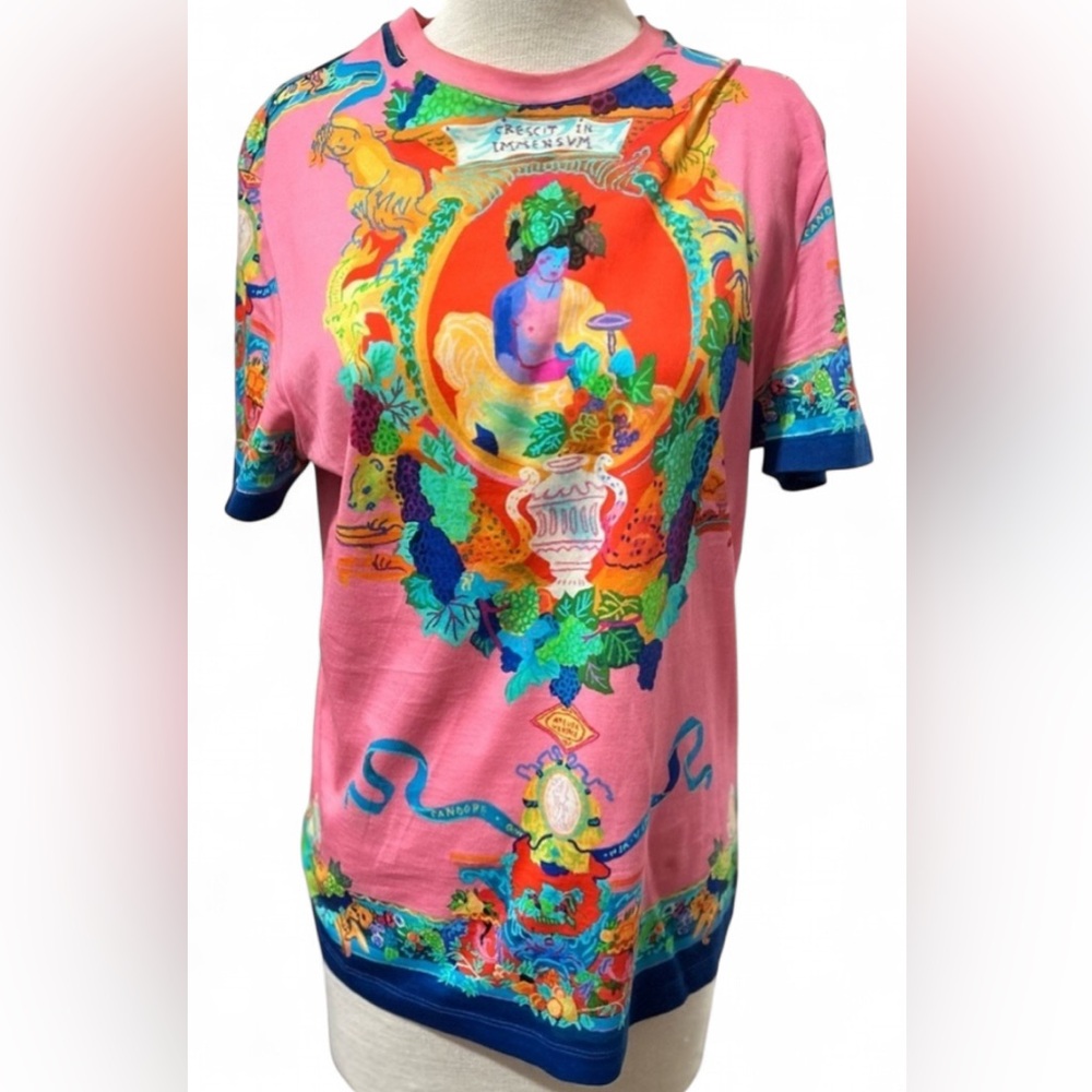 AUTHENTHIC Versace Taylor Fit Andy Dixon Caravaggio Double Sided Designer Size M
